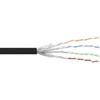 InLine Cavo patch InLine® Cat.6 S/FTP (PiMf), nero, AWG27, PVC, CU, 100m