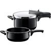 Silit Set di pentole a pressione Silit Sicomatic t-plus Duo 4,5+ per cucinare