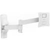 Hama 108737 Supporto a parete completamente mobile per dispositivi LCD/al plasma da 10-26 pollici, carico massimo 25 kg, VESA massimo 100 x 100