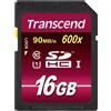Transcend SDHC 16GB Class10 UHS-I 600x Ultimate