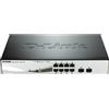 D-Link DGS-1210-08P D-Link DGS-1210-08P PoE/GE/SMA/08 | 8x PoE+, PoE-Budget 45W