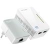TP-LINK TL-WPA4220 KIT 300 Mbps Porta Ethernet integrata WLAN Bianco 2 unità(e)