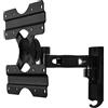 B-TECH BTV503/B Supporto a parete per schermo piatto inclinabile e girevole a braccio singolo Ventry (dimensioni dello schermo fino a 107 cm (42,1 pollici), capacità di carico 25 kg, 75 x 75 mm, 200 x 200 mm) nero