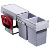 Hailo Contenitore per rifiuti Hailo 3666801 più TA Swing Tandem 2x15 litri