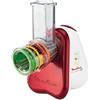 Moulinex Fresh Express DJ755G Affettatutto Grattugia Elettrico 5 Funzioni di Taglio 150 W Rosso