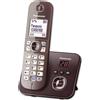 Panasonic Telefono cordless Panasonic KX-TG6821GA con AB marrone moka
