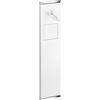 Keuco Plan Integral Modul WC 2 176 x 775 x 143 mm a sinistra con cestino - cromato/laccato bianco - 44976015101