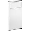 Keuco Plan Integral Modulo lavabo 1 326 x 625 x 143 mm destro con raccoglitore rifiuti - cromato/laccato bianco - 44988015102