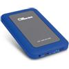 Hamlet USB 3.0 Mirror Disk box esterno per hard disk SATA 2,5'' blu