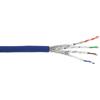 InLine Cavo patch InLine®, S/FTP (PiMf), Cat.6A, 500MHz, senza alogeni, rame, blu, 100m