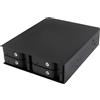 Icy Box ICY BOX IB-2240SSK Vassoio per unità di archiviazione da 13,3 cm (5,25") Nero