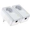 TP-Link Starter kit adattatore Powerline TP-LINK AV500 Nano con presa frontale (TL-PA4010PKIT)