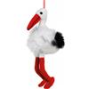 Euro Souvenirs Peluche - Cicogna con appendino