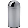 EKO - Pushcan 40 Liter - Steel - Grau