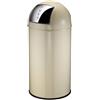 EKO - Pushcan 40 Liter - Steel - Creme