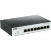 D-Link DGS-1100-08P - Gestito - L2 - Gigabit Ethernet (10/100/1000) - Alimentazione via Ethernet (PoE)
