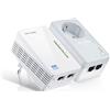 TP-LINK AV600 KIT estensore WLAN Powerline con presa di corrente