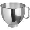 KitchenAid Ciotola in acciaio inox da 4,83 l con manico per robot artigiano Kitchenaid 5K5THSBP