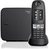 Gigaset Telefono Fisso Gigaset E630 Cordless DECT Identificatore di Chiamata Nero