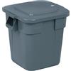 RUBBERMAID bidone multiuso grigio 151,5l PE L595xL595xH730mm - FG353600GRAY