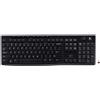 Logitech K270 WIRELESS KEYBOARD Logitech Wireless Keyboard, 2.4GH, USB 2.0, Black (920-003743)