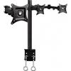 Techly Supporto da tavolo Techly 13-24" per 3 monitor con terminale ICA-LCD 482-T