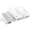 TP-LINK TL-WPA4220T KIT AV500 Estensore di portata WiFi universale Powerline, 2 porte Ethernet, kit di rete - Bridge - HomePlug AV (HPAV)