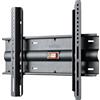 VCM Parete universale 22-40 pollici fino a 35 kg | VESA fino a max 400x300 | Supporto TV con livello dell'acqua piatta rigido | Supporto Fernseh WF110