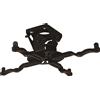 B-TECH BT899/B Supporto a soffitto per proiettore con regolazione fine (capacità di carico fino a 25 kg) nero
