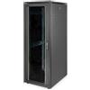 DIGITUS Netzwerkschrank Unique 32HE 1609x600x800mm schwarz (Speditionsversand)