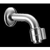 Hansa HANSANOVA Wandarmatur Chrom 106 mm Ausladung, 6 l/min bei 3 bar