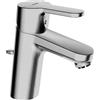 Hansa Miscelatore monocomando per lavabo Hansa, HANSAPRIMO XL 4938, tubo in rame, set di scarico, sporgenza 111 mm, cromato, 1 pezzo.