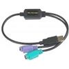 Datalogic ADP-203 Wedge to USB Adapter PS/2-Kabel 0,5 m 2x 6-p Mini-DIN USB A Schwarz (90ACC1903)