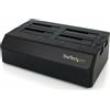 StarTech.com Docking Station per unità disco rigido da USB3.0 a 4 alloggiamenti SATA 6Gbps con