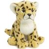 Universal Trends WWF - peluche - ghepardo (seduto, 23 cm) peluche realistico di animale predatore grande gatto