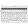 Logitech Multi-Device K480 - Tastiera - Bluetooth - Tedesco - bianco