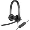 Logitech Cuffia USB Stereo H570e