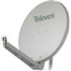 Televes Parabola SAT in alluminio 85x95 cm bianca S85QSD-W