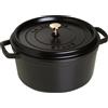 STAUB Cocotte casseruola nuova Classic in ghisa 6,7 litri Ø28cm nero