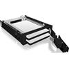 Icy Box ICY BOX IB-2227StS Vassoio per unità di archiviazione da 8,89 cm (3,5") Nero