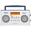 Sangean Radio Sangean DPR-26 BT DAB+/FM con Bluetooth Colore: bianco