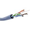 Goobay 96092 Cavo di rete CAT 6a, U/UTP, blu, 50 m - CU, AWG 23/1 (solido), LSZH
