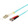 S/CONN Cavo patch duplex LC/ST 50/125µ OM3 aqua 10m