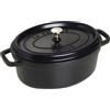 Staub Cocotte - Einzelpfanne - Schwarz - Eisenguss - 4,25 l - 1 Stück(e) - 29 cm (40509-315-0)