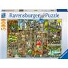 Ravensburger Spielverlag Puzzle da 5000 pezzi La fantastica città Ravensburger