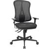 Topstar Sedia girevole per ufficio Head Point SY con meccanismo synchro nero/nero 390-510 mm