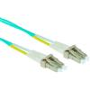 ACT 1,5 metri LSZH Cavo patch in fibra multimodale 50/125 OM3 duplex con connettori LC