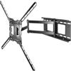Transmedia Supporto a parete Transmedia per TV LCD; per schermi da 26 a 60 (66 - 152 cm) carico fino a 40 kg, H 18-3