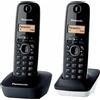 Panasonic Telefono senza fili Panasonic Corp. KX-TG1612SP1 Bianco Nero (2 pz.)