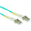 ACT 0,5 metri LSZH Cavo patch in fibra multimodale 50/125 OM3 duplex con connettori LC